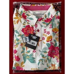 RSVLTS Breakfast Balls Polo - SDCC FloralLarge NWT